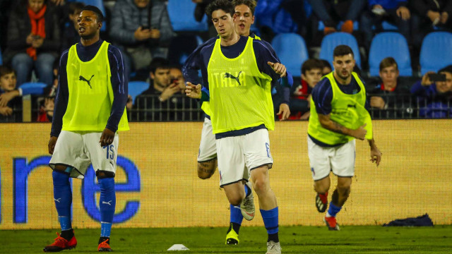 FERRARA- ITALY, 15-11-18 - AMICHEVOLE UNDER 21 - STADIO PAOLO MAZZA : ITALIA VS INGHILTERRA, NELLA FOTO BY CASTALDI: BASTONI ALESSANDRO