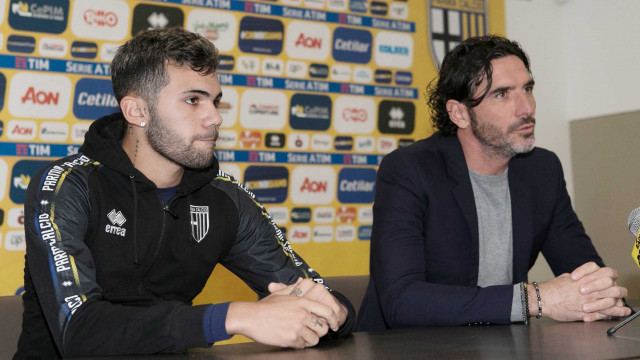 PARMA 21-02-2019 ALESSAMDRO LUCARELLI PRESENTA Nicolás Schiappacasse. SILPRESS