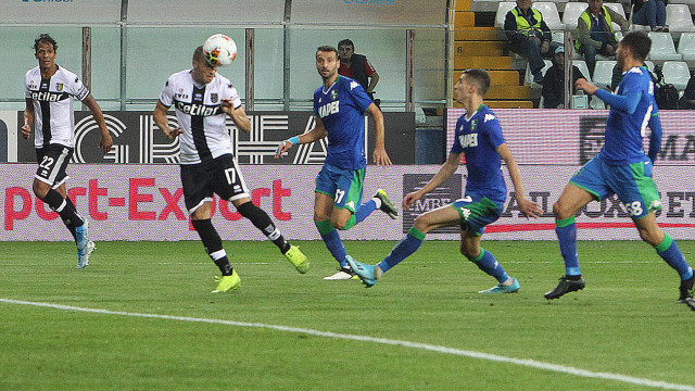 Parma 25 / Settembre /, 2019 Campionato Serie A Tim 2019-20
5 Giornata Parma - Sassuolo
ph dmfoto / Silpress
Nella foto - ANTONINO BARILLA'. TIRO GOAL
