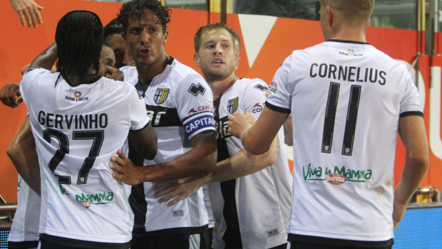 Parma 25 / Settembre /, 2019 Campionato Serie A Tim 2019-20
5 Giornata Parma - Sassuolo
ph dmfoto / Silpress
Nella foto - ANTONINO BARILLA'. ESULTANZA. GOAL