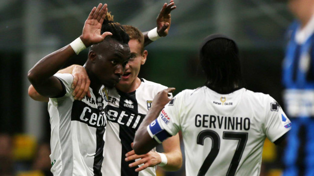 Milano 26 / Ottobre /, 2019 Nona giornata di Campionato Serie A Tim 2019-20
Internazionale - Parma
ph dmfoto / Silpress
Nella foto -Yann Karamoh. Esultanza 1-1