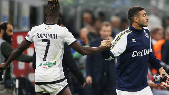 Milano 26 / Ottobre /, 2019 Nona giornata di Campionato Serie A Tim 2019-20
Internazionale - Parma
ph dmfoto / Silpress
Nella foto - esultanza fine gara