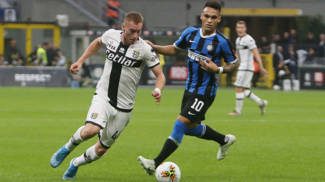 Milano 26 / Ottobre /, 2019 Nona giornata di Campionato Serie A Tim 2019-20
Internazionale - Parma
ph dmfoto / Silpress
Nella foto - Dejan Kulusevski