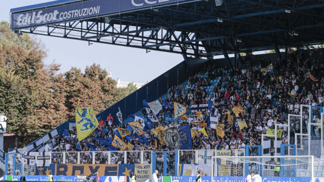 FERRARA - ITALY, 05-10-19 — 7° GIORNATA DI CAMPIONATO SERIE A TIM — STADIO PAOLO MAZZA — SPAL VS PARMA — FOTO DI CASTALDI / SILPRESS, NELLA FOTO: TIFOSI DEL PARMA