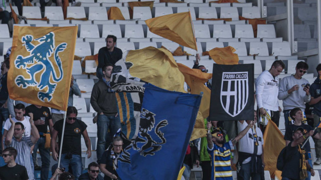 FERRARA - ITALY, 05-10-19 — 7° GIORNATA DI CAMPIONATO SERIE A TIM — STADIO PAOLO MAZZA — SPAL VS PARMA — FOTO DI CASTALDI / SILPRESS, NELLA FOTO: TIFOSI DEL PARMA