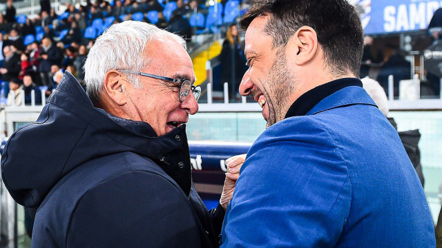 Serie A 2019/20 | Sampdoria-Parma
Claudio Ranieri (allenatore Sampdoria)-Roberto D'Aversa (allenatore Parma) - Saluto iniziale