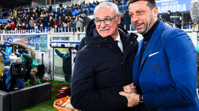Serie A 2019/20 | Sampdoria-Parma
Claudio Ranieri (allenatore Sampdoria)-Roberto D'Aversa (allenatore Parma) - Saluto iniziale