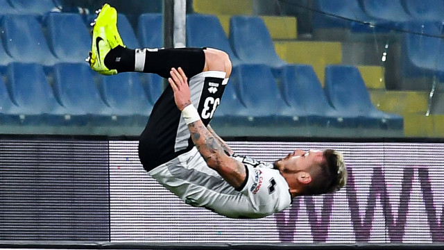 Serie A 2019/20 | Sampdoria-Parma
Gol Parma (0-1): esultanza Juraj Kucka-Azevedo Junior Hernani-Antonino Barillˆ