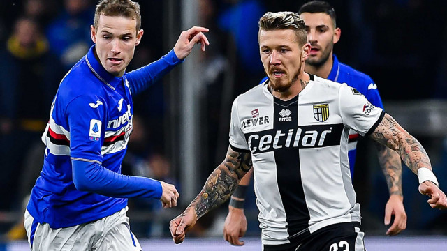 Serie A 2019/20 | Sampdoria-Parma
Matteo Darmian-Jakub Jankto-Juraj Kucka-Nicola Murru