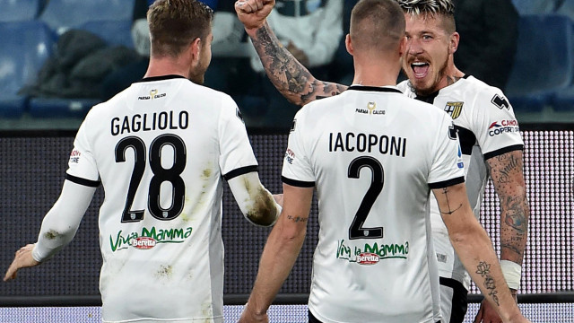 08-12-19 SAMPDORIA-PARMA CAMPIONATO SERIE A 19-20
JURAJ KUCKA ESULTA DOPO GOAL 0-1