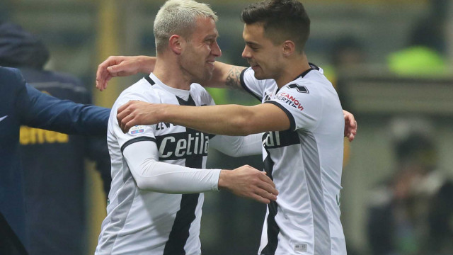 Parma 13 / Gennaio /2020
Campionato 2019 - 20
19 Giornata
PARMA - LECCE
foto MORONI - SILPRESS
nella Foto - SIMONE IACOPONI. ESULTANZA CON GRASSI GOAL 1-0