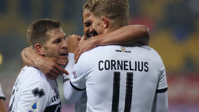 Parma 13 / Gennaio /2020
Campionato 2019 - 20
19 Giornata
PARMA - LECCE
foto MORONI - SILPRESS
nella Foto - ANDREAS CORNELIUS. ESULTANZA GOAL 2-0