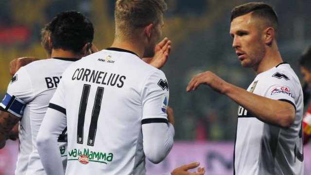 Parma 13 / Gennaio /2020
Campionato 2019 - 20
19 Giornata
PARMA - LECCE
foto MORONI - SILPRESS
nella Foto - ANDREAS CORNELIUS. ESULTANZA GOAL 2-0