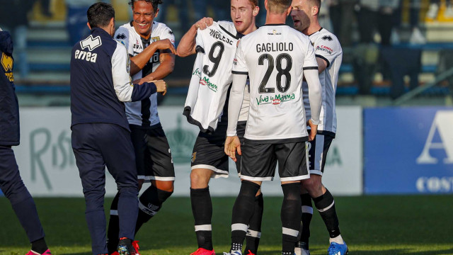 PARMA - ITALY, 26-01-20 - FOTO DI CASTALDI / SILPRESS, 21° GIORNATA DI CAMPIONATO SERIE A TIM - STADIO ENIO TARDINI - PARMA VS UDINESE, NELLA FOTO: ESULTANZA GOAL DEJAN KULUSEVSKI (PARMA)