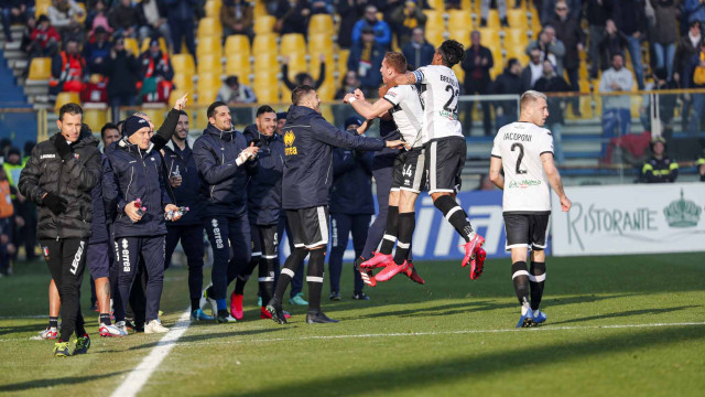 PARMA - ITALY, 26-01-20 - FOTO DI CASTALDI / SILPRESS, 21° GIORNATA DI CAMPIONATO SERIE A TIM - STADIO ENIO TARDINI - PARMA VS UDINESE, NELLA FOTO: ESULTANZA GOAL DEJAN KULUSEVSKI (PARMA)