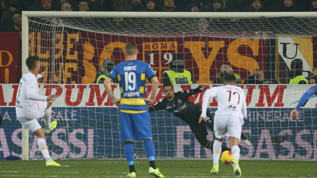 PARMA 16 / Gennaio /2020
TIM CUP 2019 - 20
OTTAVI DI FINALE
PARMA - ROMA
foto MORONI - SILPRESS
nella Foto - PELLEGRINI goal 0- 2