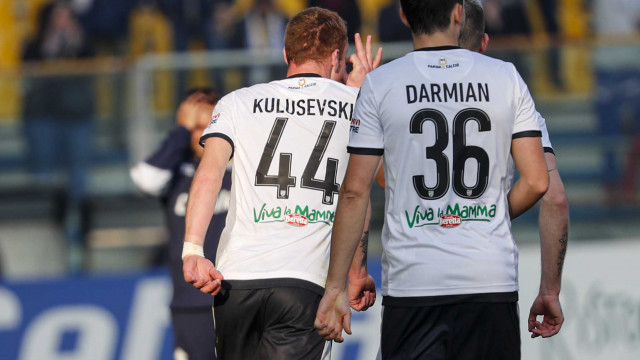 PARMA - ITALY, 26-01-20 - FOTO DI CASTALDI / SILPRESS, 21° GIORNATA DI CAMPIONATO SERIE A TIM - STADIO ENIO TARDINI - PARMA VS UDINESE, NELLA FOTO: ESULTANZA GOAL DEJAN KULUSEVSKI (PARMA)