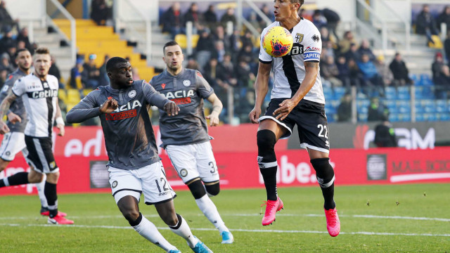 PARMA - ITALY, 26-01-20 - FOTO DI CASTALDI / SILPRESS, 21° GIORNATA DI CAMPIONATO SERIE A TIM - STADIO ENIO TARDINI - PARMA VS UDINESE, NELLA FOTO: BRUNO ALVES (PARMA)