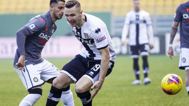 PARMA - ITALY, 26-01-20 - FOTO DI CASTALDI / SILPRESS, 21° GIORNATA DI CAMPIONATO SERIE A TIM - STADIO ENIO TARDINI - PARMA VS UDINESE, NELLA FOTO: Jasmin Kurtic (PARMA)