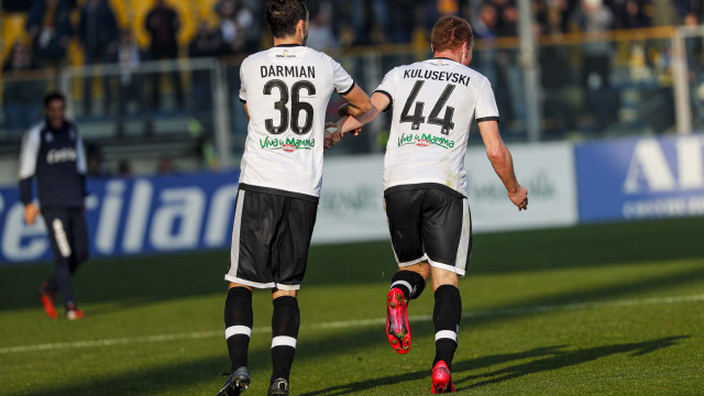 PARMA - ITALY, 26-01-20 - FOTO DI CASTALDI / SILPRESS, 21° GIORNATA DI CAMPIONATO SERIE A TIM - STADIO ENIO TARDINI - PARMA VS UDINESE, NELLA FOTO: ESULTANZA GOAL DEJAN KULUSEVSKI (PARMA)