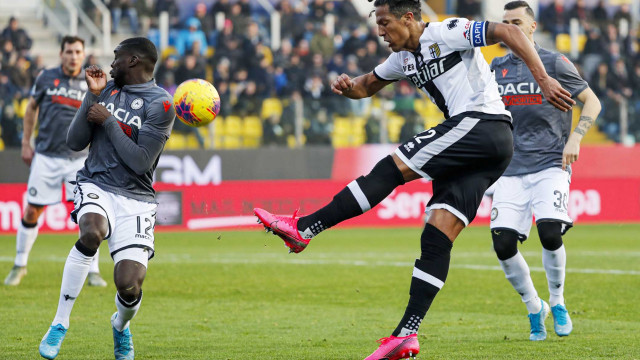 PARMA - ITALY, 26-01-20 - FOTO DI CASTALDI / SILPRESS, 21° GIORNATA DI CAMPIONATO SERIE A TIM - STADIO ENIO TARDINI - PARMA VS UDINESE, NELLA FOTO: BRUNO ALVES (PARMA)
