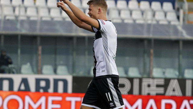 PARMA - ITALY, 26-01-20 - FOTO DI CASTALDI / SILPRESS, 21° GIORNATA DI CAMPIONATO SERIE A TIM - STADIO ENIO TARDINI - PARMA VS UDINESE, NELLA FOTO: Andreas Cornelius (PARMA) A FINE PARTITA