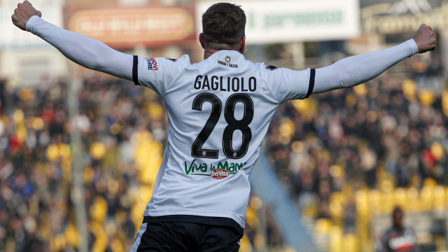 PARMA - ITALY, 26-01-20 - FOTO DI CASTALDI / SILPRESS, 21° GIORNATA DI CAMPIONATO SERIE A TIM - STADIO ENIO TARDINI - PARMA VS UDINESE, NELLA FOTO: ESULTANZA DOPO IL GOAL RICCARDO GAGLIOLO (PARMA)