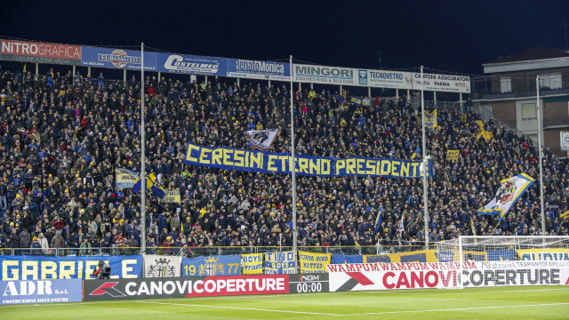 PARMA - ITALY, 09-02-20 - FOTO DI CASTALDI / SILPRESS, 23° GIORNATA DI CAMPIONATO SERIE A TIM - STADIO ENIO TARDINI - PARMA VS LAZIO, NELLA FOTO: TIFOSI DEL PARMA