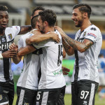 PARMA - ITALY, 22-07-20 - FOTO DI CASTALDI / SILPRESS, STADIO ENIO TARDINI - PARMA VS NAPOLI, NELLA FOTO: ESULTANZA DI GIANLUCA CAPRARI (PARMA)