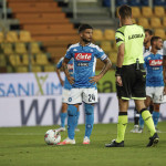 PARMA - ITALY, 22-07-20 - FOTO DI CASTALDI / SILPRESS, STADIO ENIO TARDINI - PARMA VS NAPOLI, NELLA FOTO: RIGORE LORENZO INSIGNE (NAPOLI)