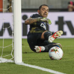 PARMA - ITALY, 22-07-20 - FOTO DI CASTALDI / SILPRESS, STADIO ENIO TARDINI - PARMA VS NAPOLI, NELLA FOTO: RIGORE LORENZO INSIGNE (NAPOLI) LUIGI SEPE (PARMA)