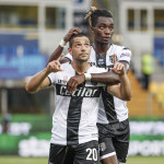 PARMA - ITALY, 22-07-20 - FOTO DI CASTALDI / SILPRESS, STADIO ENIO TARDINI - PARMA VS NAPOLI, NELLA FOTO: ESULTANZA DI GIANLUCA CAPRARI (PARMA)