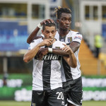 PARMA - ITALY, 22-07-20 - FOTO DI CASTALDI / SILPRESS, STADIO ENIO TARDINI - PARMA VS NAPOLI, NELLA FOTO: ESULTANZA DI GIANLUCA CAPRARI (PARMA)