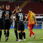 LECCE-PARMA CAMPIONATO 2019-2020 02/08/2020 ABBRACCIO CAPRARI MICHEL CAPUTO/SILPRESS