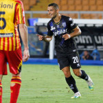 LECCE-PARMA CAMPIONATO 2019-2020 02/08/2020 ESULTANZA CAPRARI MICHEL CAPUTO/SILPRESS
