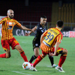 LECCE-PARMA CAMPIONATO 2019-2020 02/08/2020 PASSAGGIO LAURINI MICHEL CAPUTO/SILPRESS