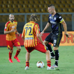 LECCE-PARMA CAMPIONATO 2019-2020 02/08/2020 PASSAGGIO KURTIC MICHEL CAPUTO/SILPRESS