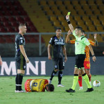 LECCE-PARMA CAMPIONATO 2019-2020 02/08/2020 AMMONIZIONE KURTIC MICHEL CAPUTO/SILPRESS