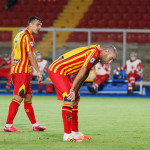 LECCE-PARMA CAMPIONATO 2019-2020 02/08/2020 DISPERAZIONE LUCIONI MICHEL CAPUTO/SILPRESS