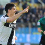 Photo LiveMedia/Luca Amedeo Bizzarri
Parma, Italy, March 05, 2022, Italian soccer Serie B match
Parma Calcio vs Reggina 1914
Image shows:
Juan Francisco Brunetta of PARMA CALCIO celebrates after scoring a goal during the Serie B match between Parma Calcio and Reggina 1914 at Ennio Tardini on March 5, 2022 in Parma, Italy.
LiveMedia - World Copyright