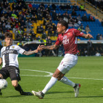 Photo LiveMedia/Valentina Giannettoni
Parma, Italy, March 05, 2022, Italian soccer Serie B match
Parma Calcio vs Reggina 1914
Image shows:
Folorunsho MIchael Reggina shot
LiveMedia - World Copyright